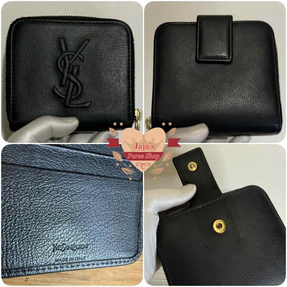 ✅❤️✅SOLD✅❤️✅💖YSL Leather Zipper RFID Wallet💖 - Picture 13 of 17